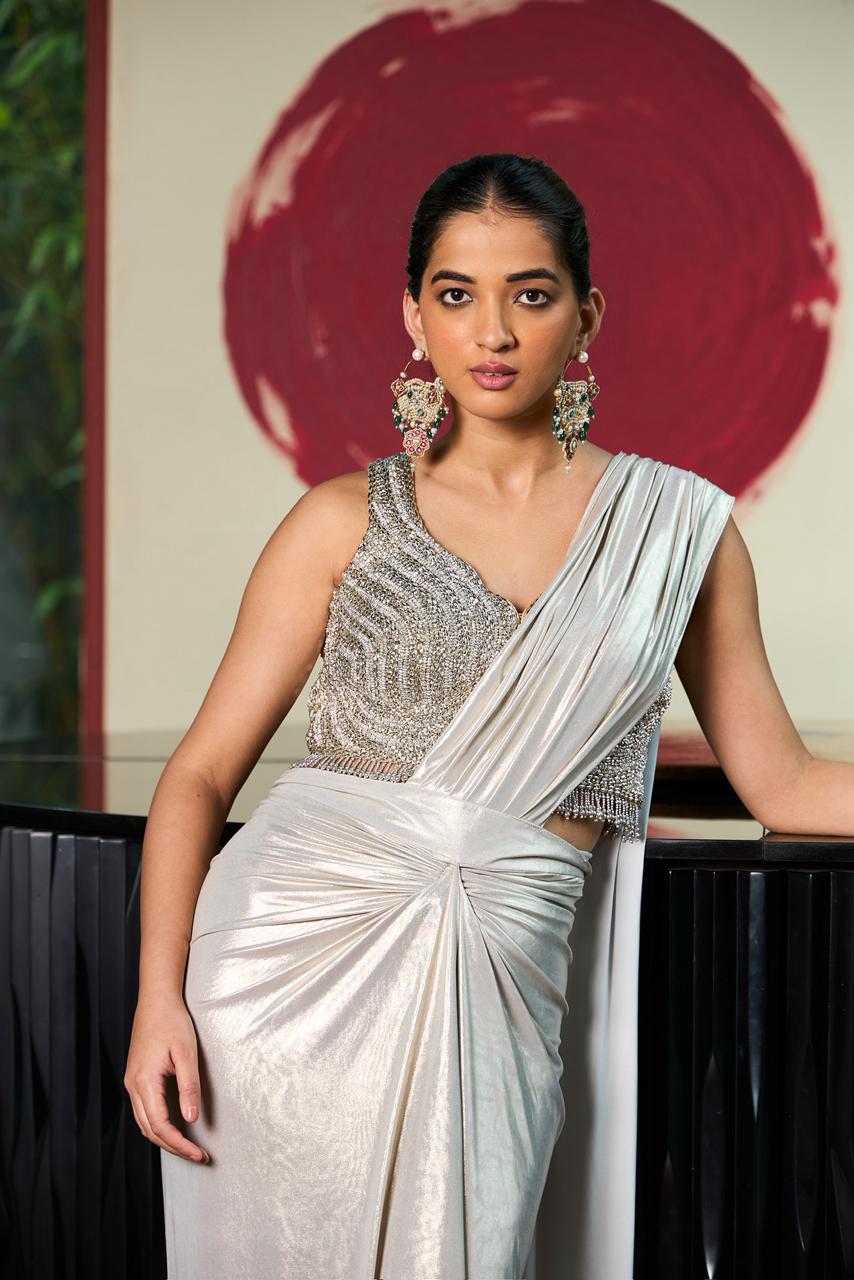 Luna Drape Saree